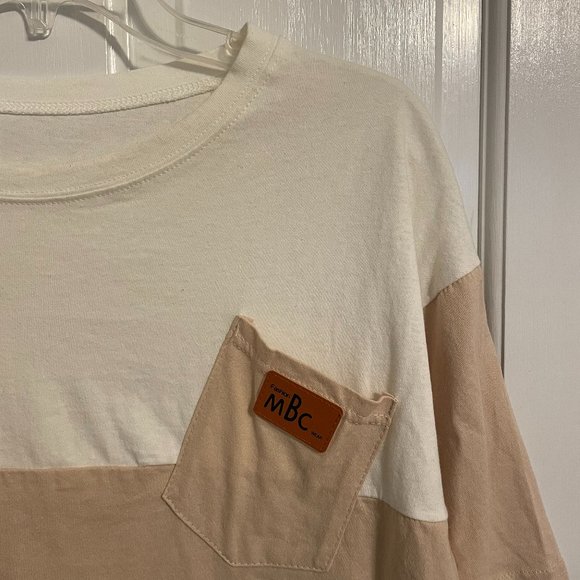 ROMWE Two Tone Tee - Picture 3 of 5